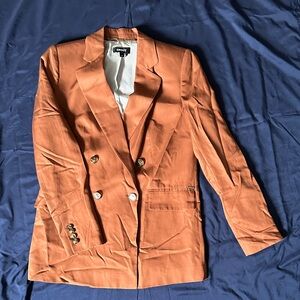 DKNY Women's Burnt Orange Blazer